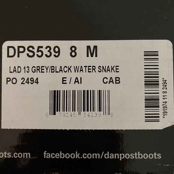 ❌SOLD❌ NWT Dan Post Cowboy Boots - Picture 6 of 7